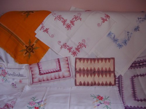 Klub dobré pohody - ruční práce Aničky Páleníkové (Smetanové) - 31.1.2008